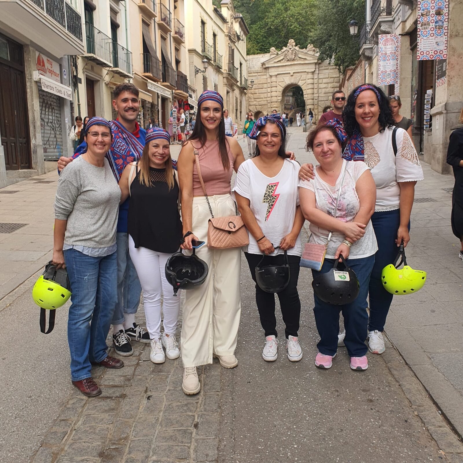 Dinámica de grupo en entorno natural para empresas en un evento de Team Building en Andalucía