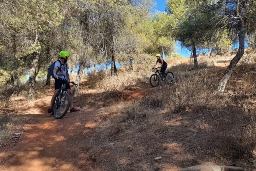 eMTB tour through Granada and Andalusian mountains with expert guide