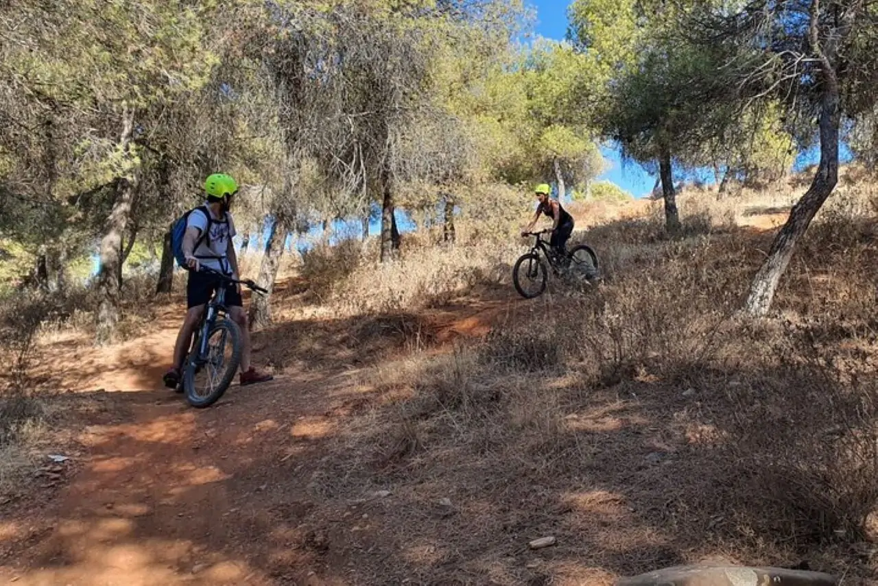 eMTB tour through Granada and Andalusian mountains with expert guide
